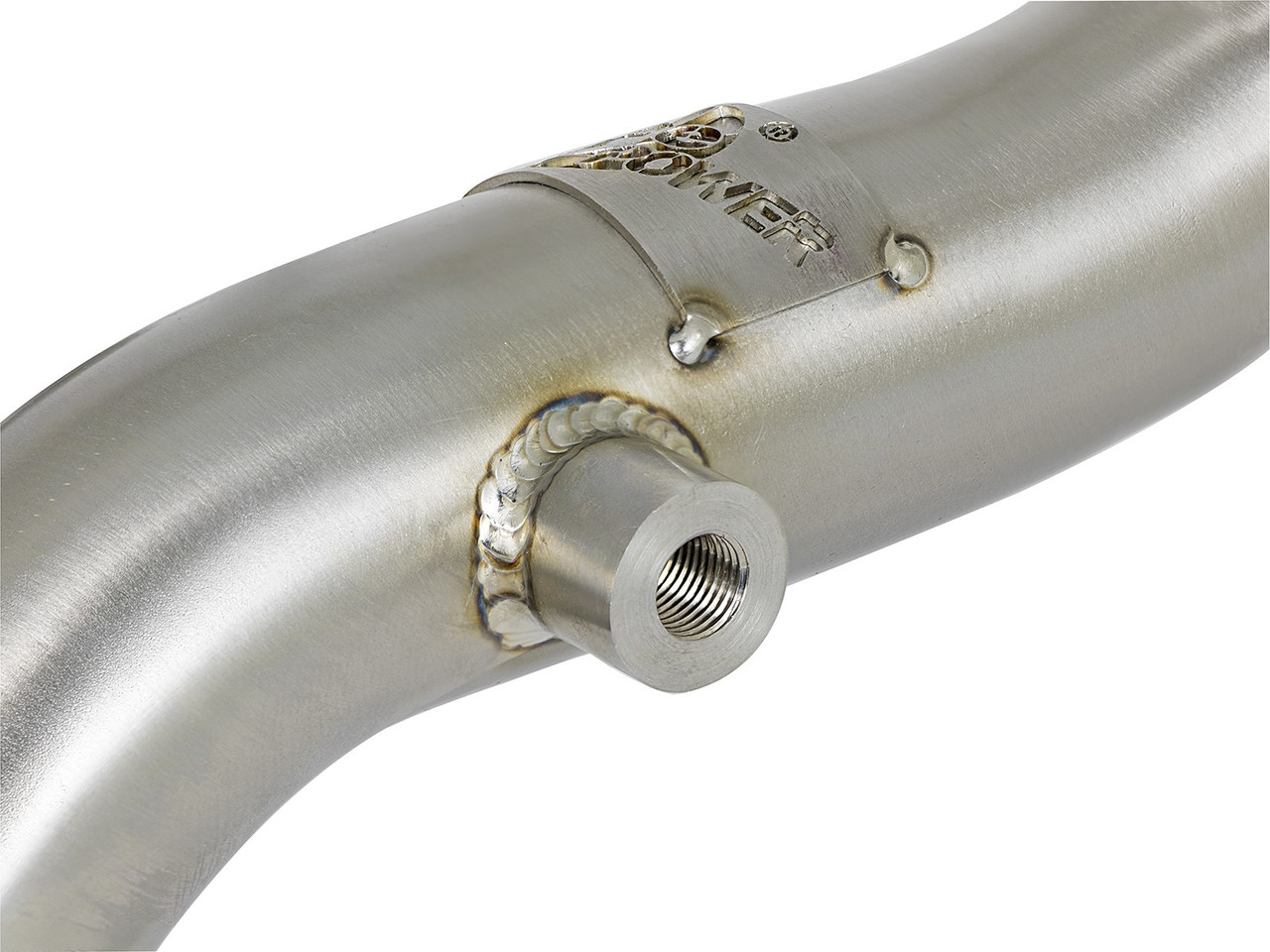 AFE POWER 48-33016 TWISTED STEEL HEADER UP-PIPE FOR 08-10 FORD 6.4L POWERSTROKE