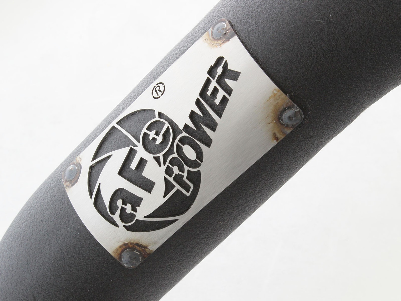 AFE POWER 46-20119 BLADERUNNER 3" ALUMINUM BLACK HOT CHARGE PIPE FOR 11-16 GM DURAMAX 6.6L