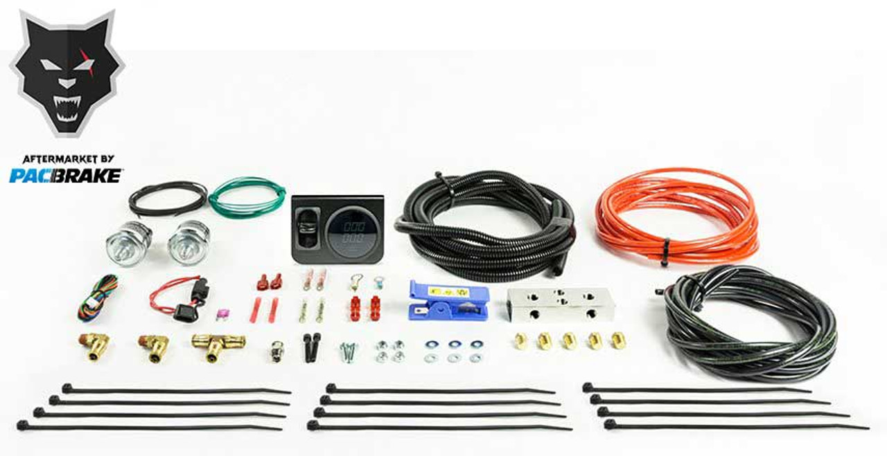 PACBRAKE HP10281 PADDLE VALVE IN CAB CONTROL KIT FOR SIMULTANEOUS AIR  SPRING ACTIVATION