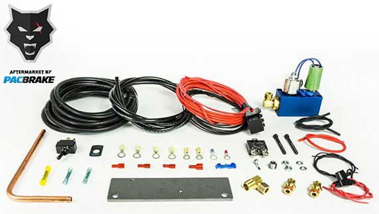 PACBRAKE HP10116 UNLOADER ASSEMBLY FOR 12V HP10625H AND HP10625V COMPRESSORS FOR USE W/AIR TANKS