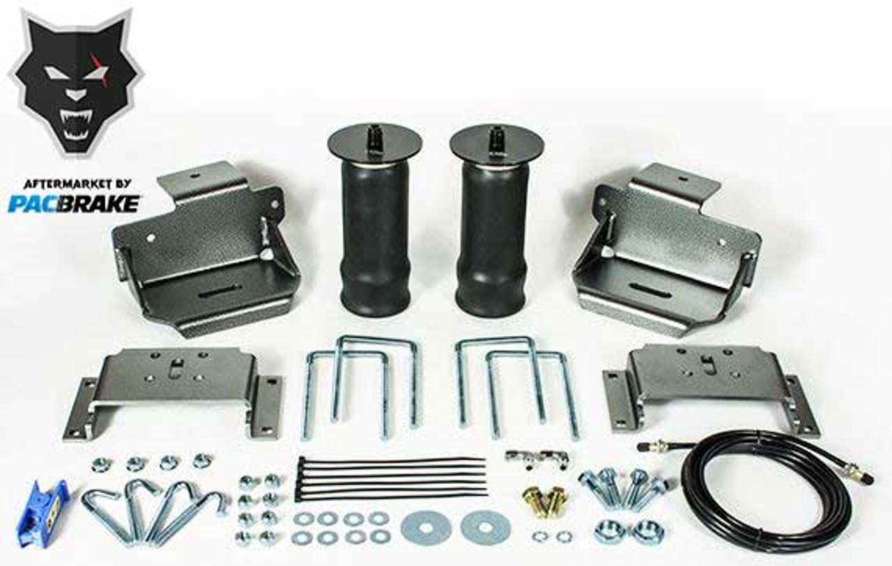 PACBRAKE HP10033 HEAVY DUTY REAR AIR SUSPENSION SLEEVE STYLE AIR SPRING FOR 73-87 CHEVY/GMC