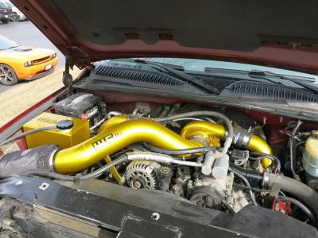 WEHRLI CUSTOM FAB WCF100478 2001-2004 LB7 DURAMAX S300 SINGLE TURBO INSTALL KIT