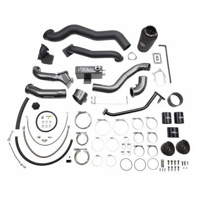 WEHRLI CUSTOM FAB WCF100570 2001-2004 LB7 DURAMAX S400 / STOCK TWIN (COMPOUND) TURBO KIT