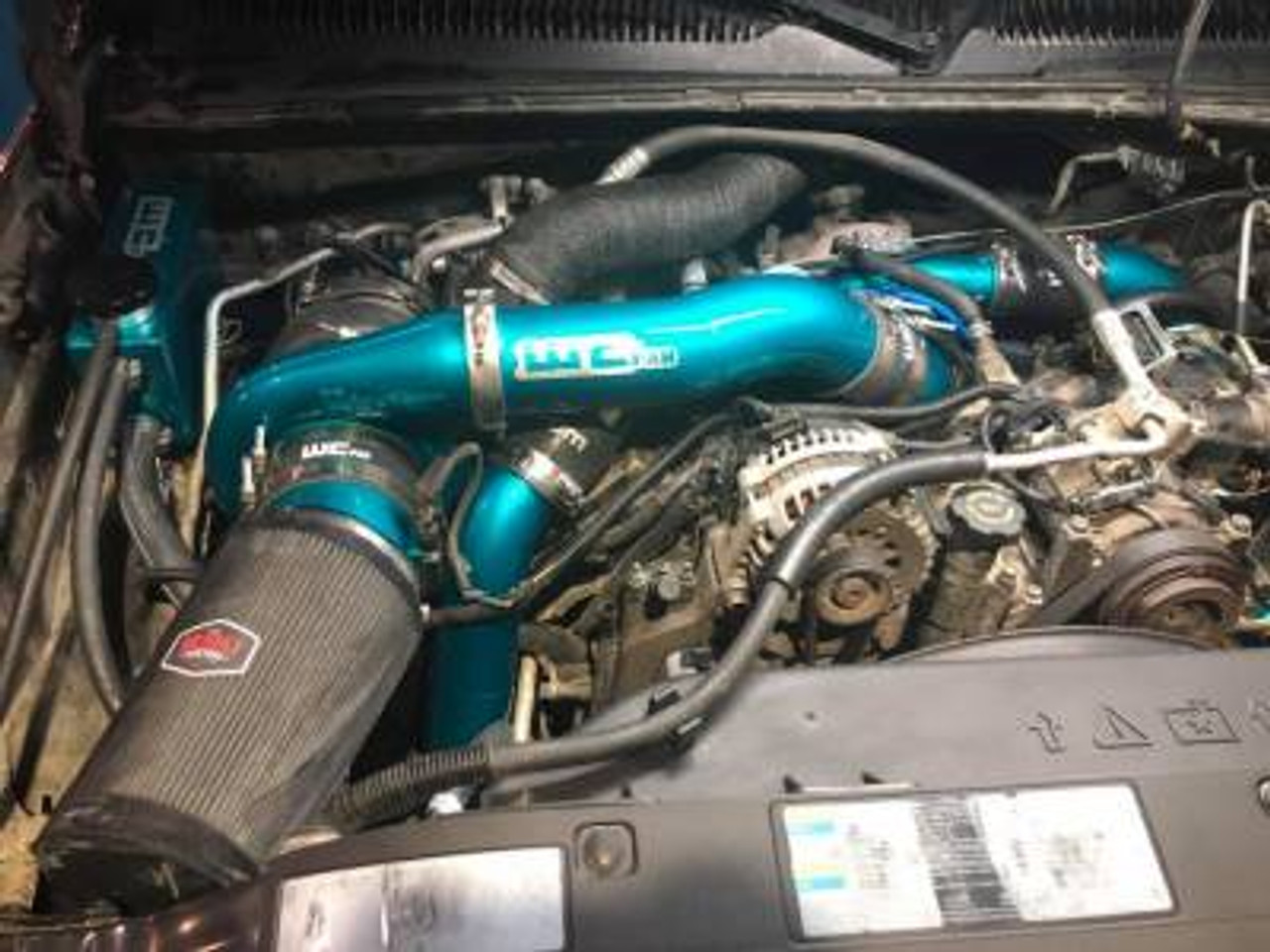 WEHRLI CUSTOM FAB WCF100570 2001-2004 LB7 DURAMAX S400/STOCK TWIN (COMPOUND) TURBO KIT