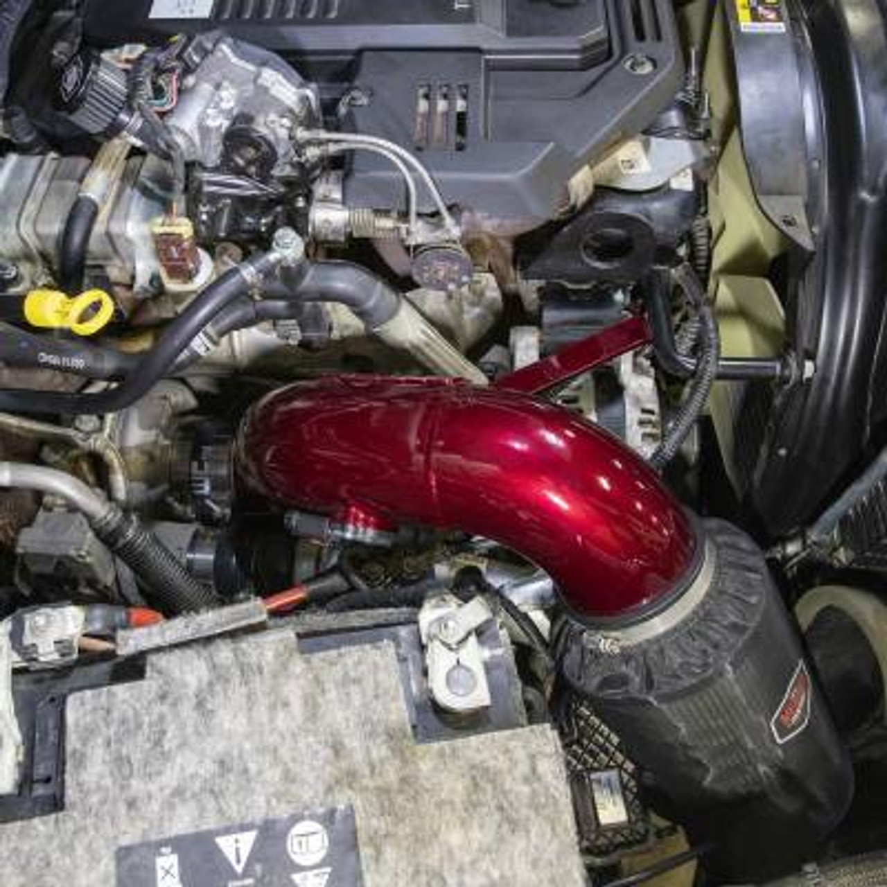 WEHRLI CUSTOM FAB WCF100863 2007.5-2009 6.7 CUMMINS 4" INTAKE KIT