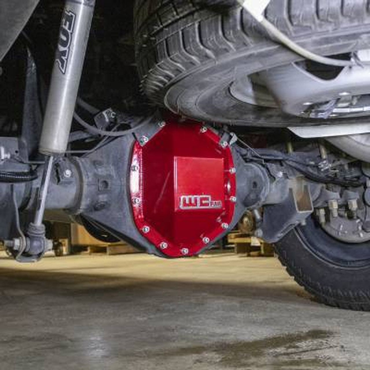 WEHRLI CUSTOM FAB WCF100114 2020-2024 GM 2500/3500HD & 2019-2023 RAM 2500/3500 REAR DIFFERENTIAL COVER