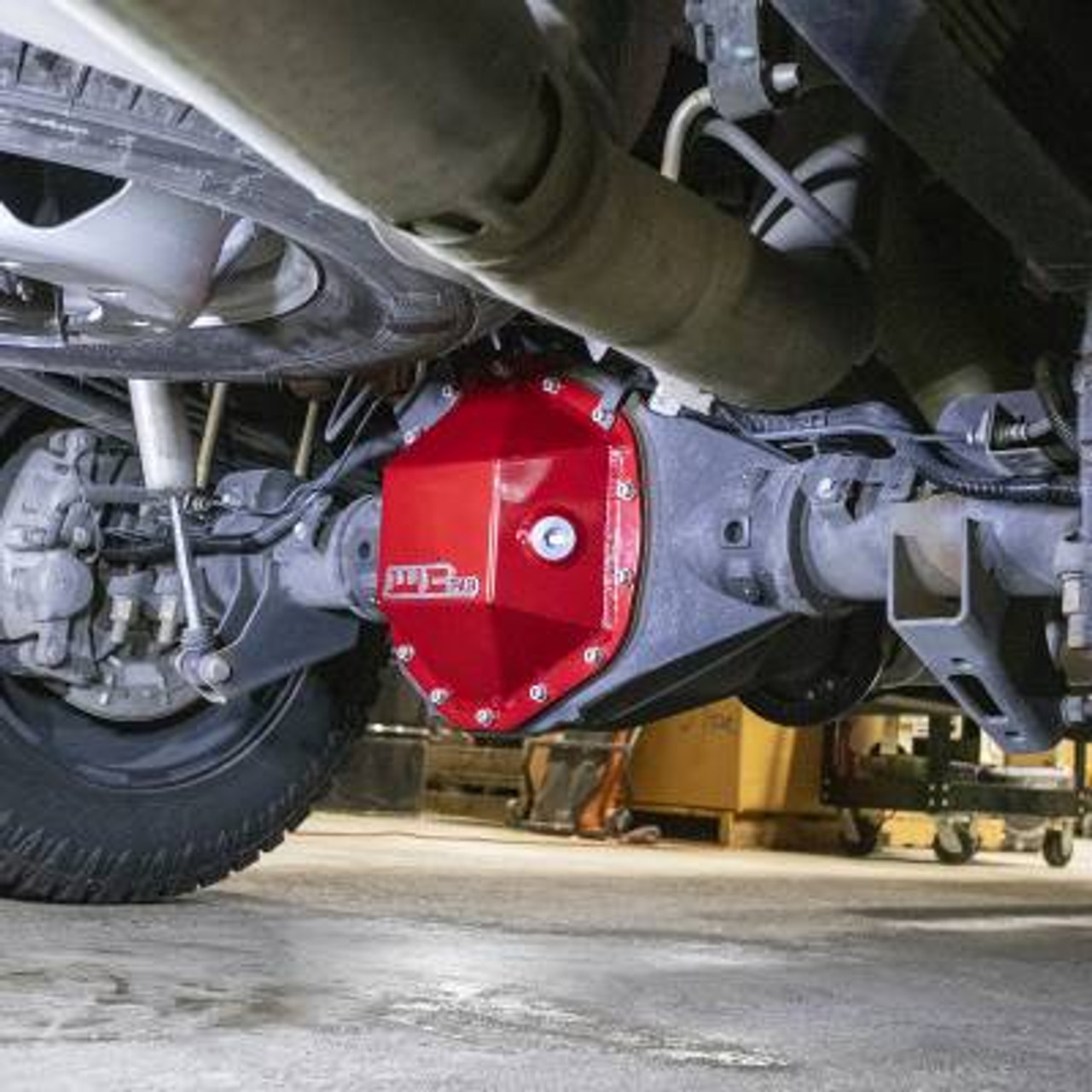 WEHRLI CUSTOM FAB WCF100114 2020-2024 GM 2500/3500HD & 2019-2023 RAM 2500/3500 REAR DIFFERENTIAL COVER