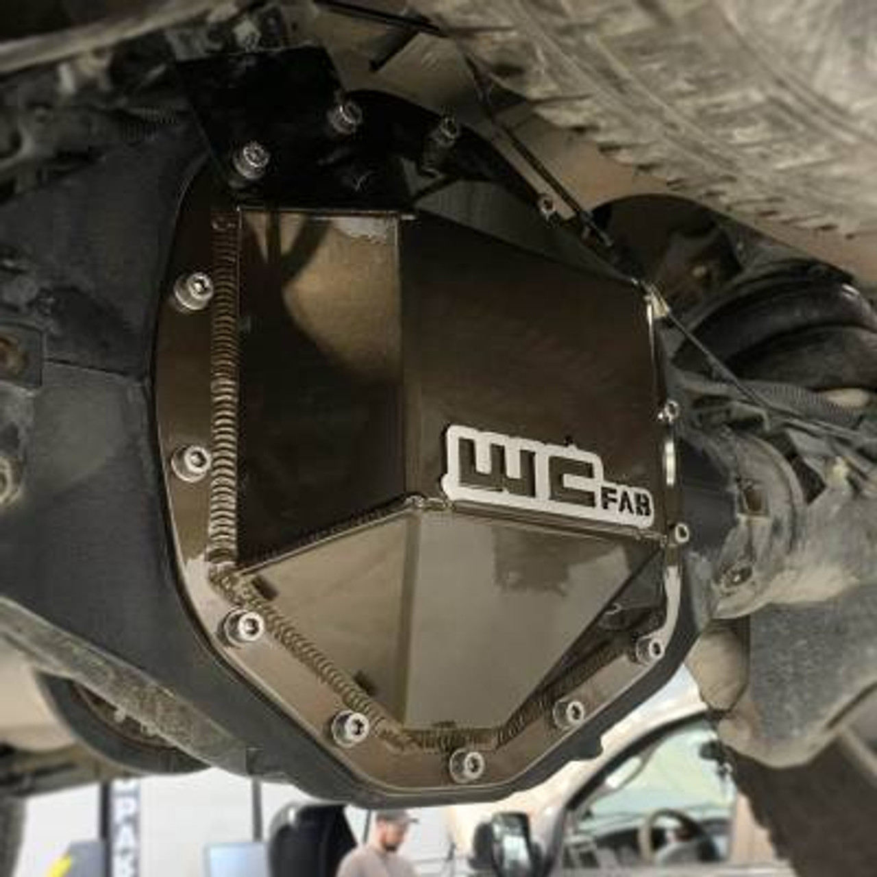 WEHRLI CUSTOM FAB WCF100114 2020-2024 GM 2500/3500HD & 2019-2023 RAM 2500/3500 REAR DIFFERENTIAL COVER