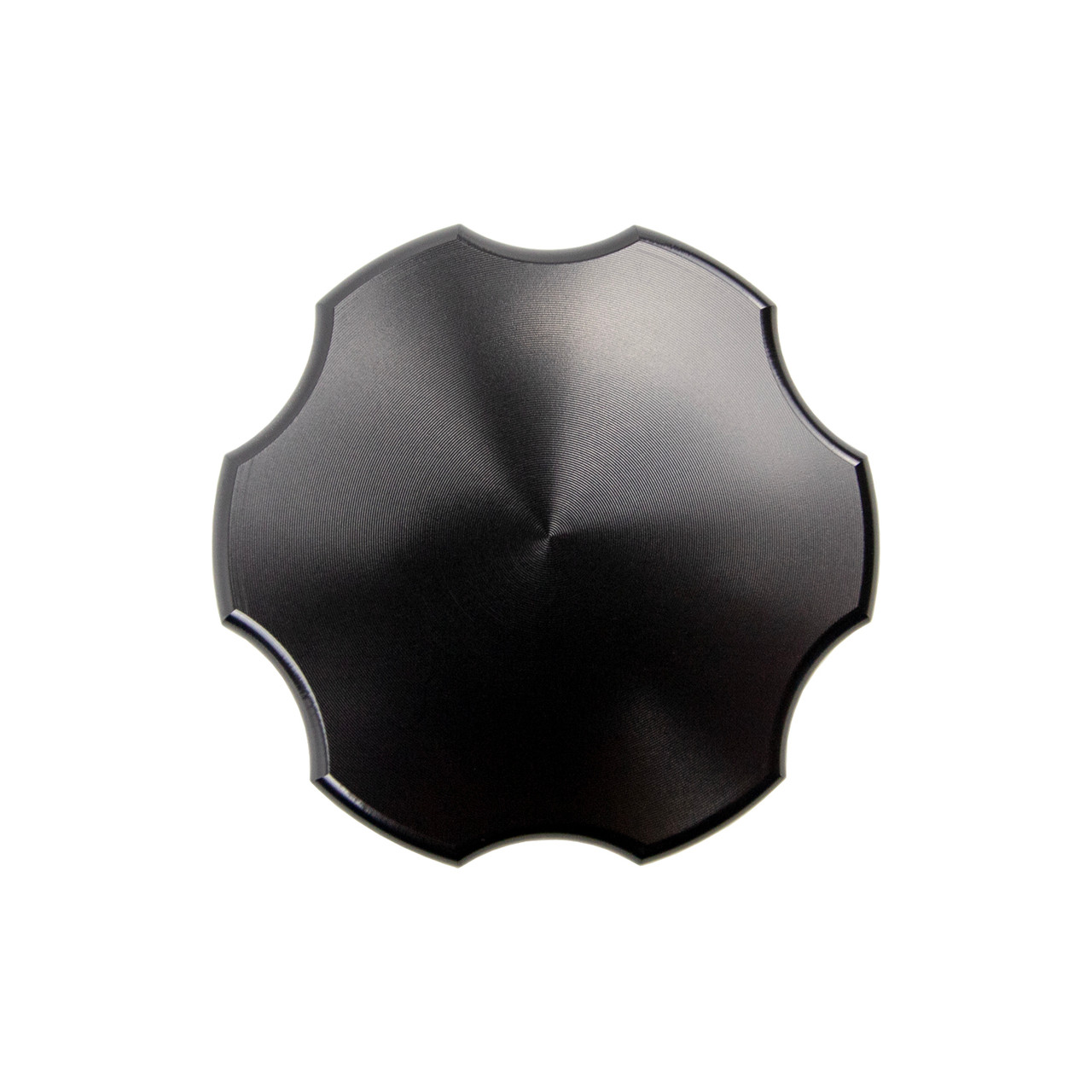 WEHRLI CUSTOM FAB WCF100395  98.5-21 CUMMINS BILLET ALUMINUM BLACK ANODIZED OIL FILL CAP