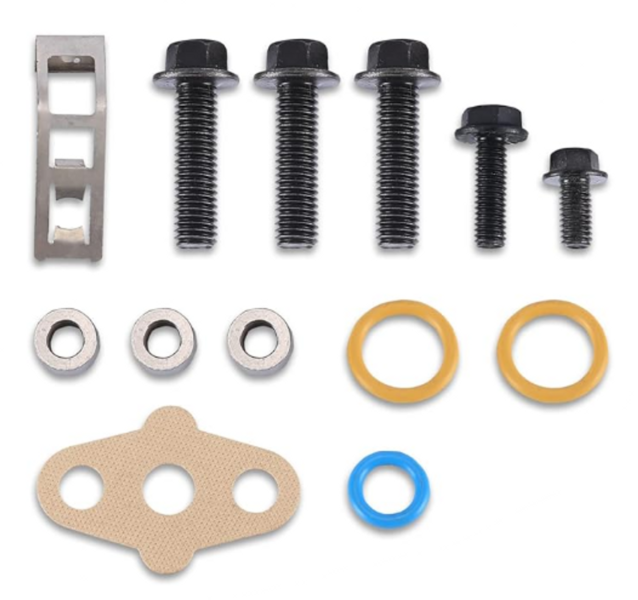 CPP TURBO BOLT & O-RING KIT WITH UP-PIPE GASKET FOR 03-07 FORD 6.0L POWERSTROKE ENGINE