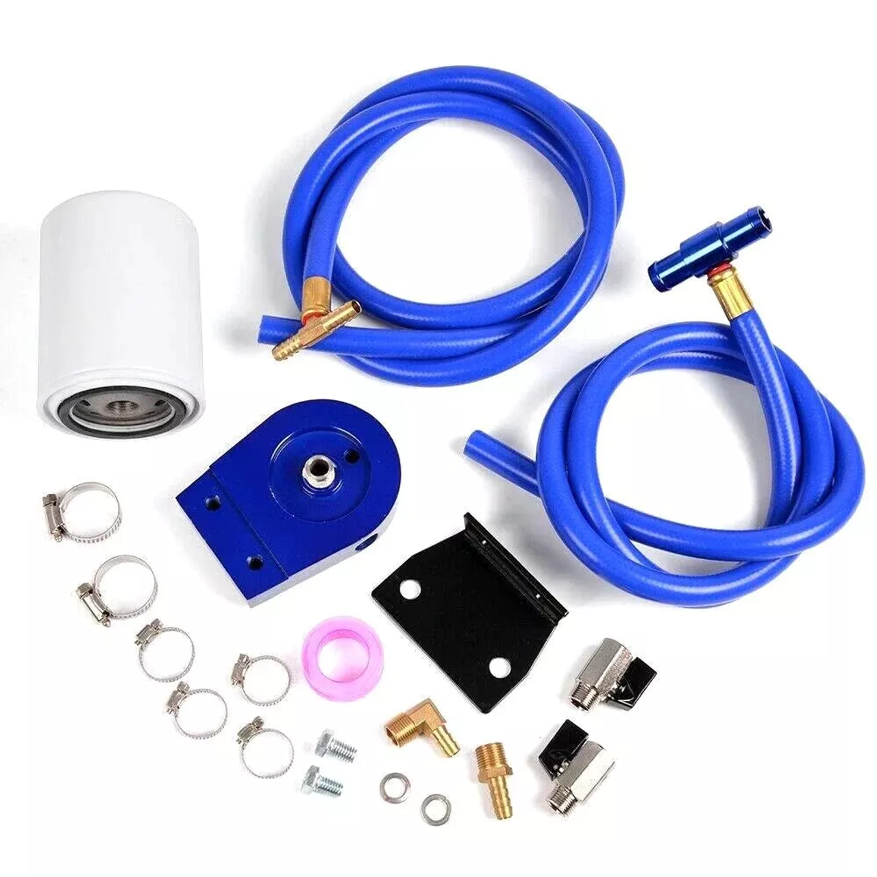 CPP DIESEL COOLANT FILTRATION SYSTEM FOR 08-10 FORD SUPERDUTY WITH 6.4L POWERSTROKE ENGINE