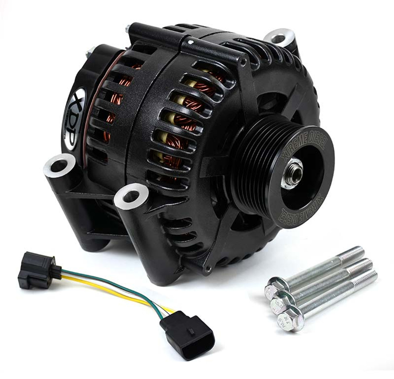 XDP XD361 HIGH OUTPUT 230 AMP ALTERNATOR FOR 94-03 FORD SUPERDUTY WITH 7.3L POWERSTROKE ENGINE XDP XD361 HIGH OUTPUT 230 AMP ALTERNATOR FOR 94-03 FORD SUPERDUTY WITH 7.3L POWERSTROKE ENGINE