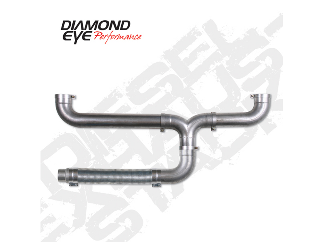 Diamond Eye Exhaust, 5 Flex Pipe, 36 Aluminized