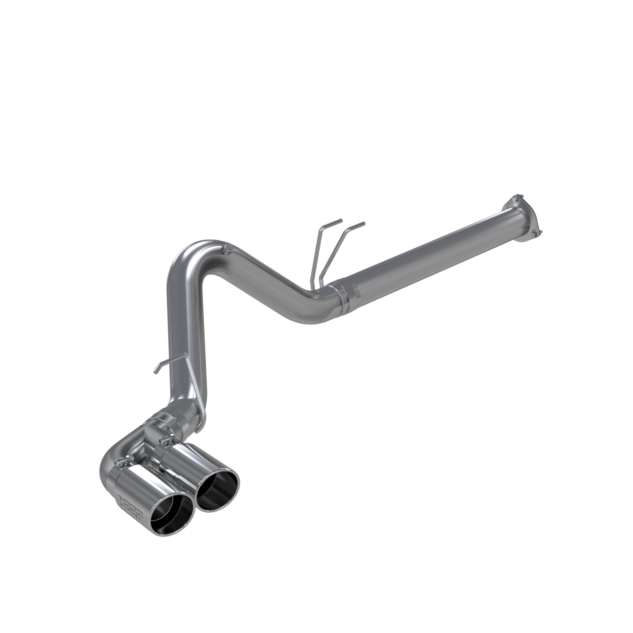 MBRP S6288409 4" DPF-BACK DUAL OUTLET SINGLE SIDE ARMOR PLUS — 2011–2016 FORD SUPER DUTY 6.7L POWER STROKE