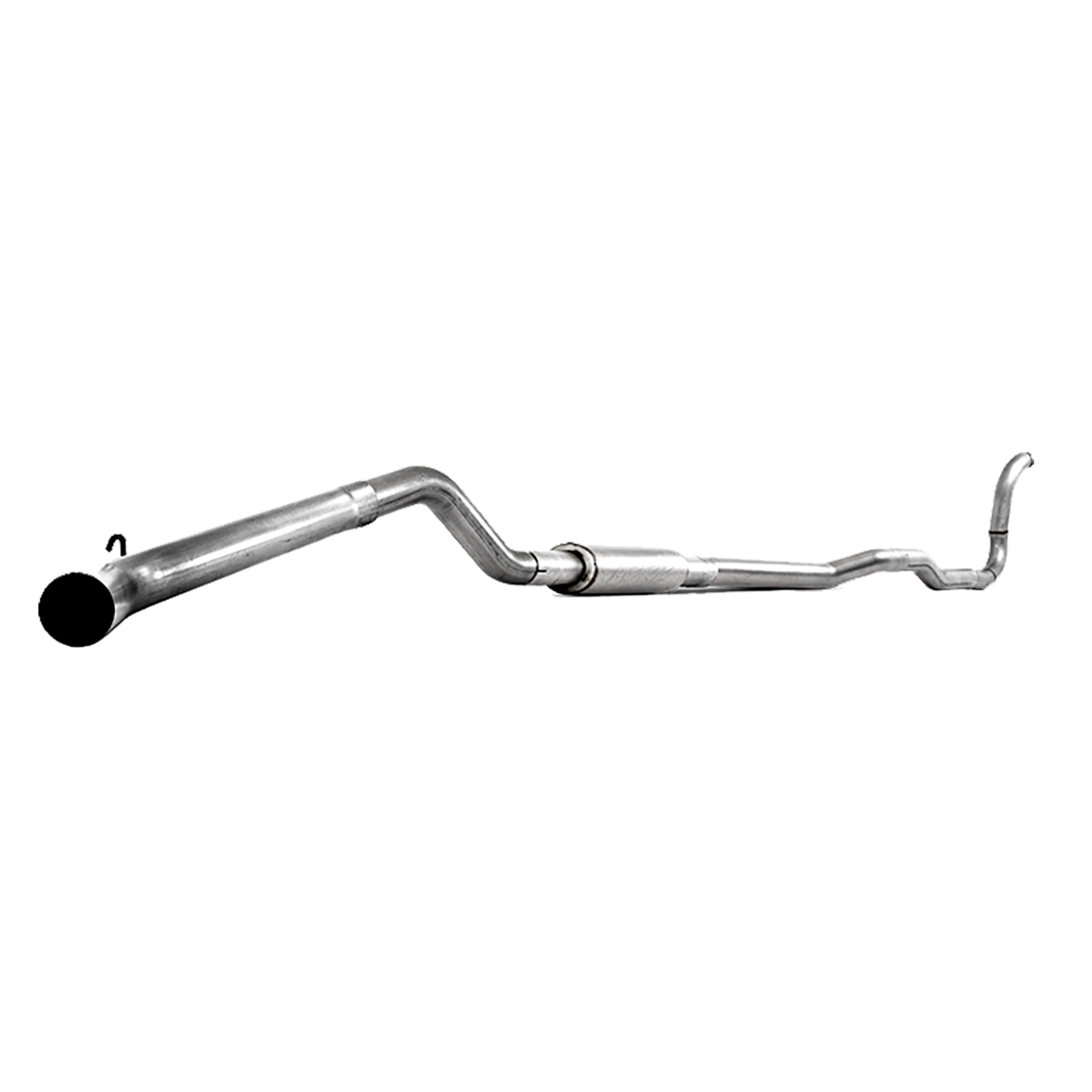 MBRP S6150P 4" TURBO BACK SINGLE SIDE EXIT EXHAUST FOR 1988–1993 DODGE RAM WITH 5.9 CUMMINS ENGINE