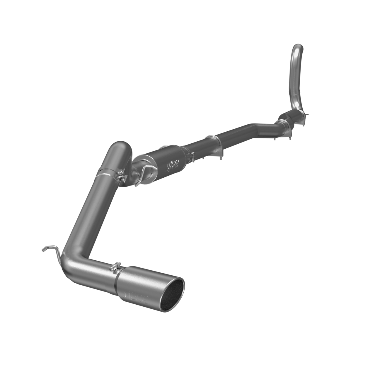 MBRP S6150AL 4" TURBO BACK SINGLE SIDE EXIT EXHAUST FOR 1988–1993 DODGE RAM D250/D350 5.9L CUMMINS 4WD