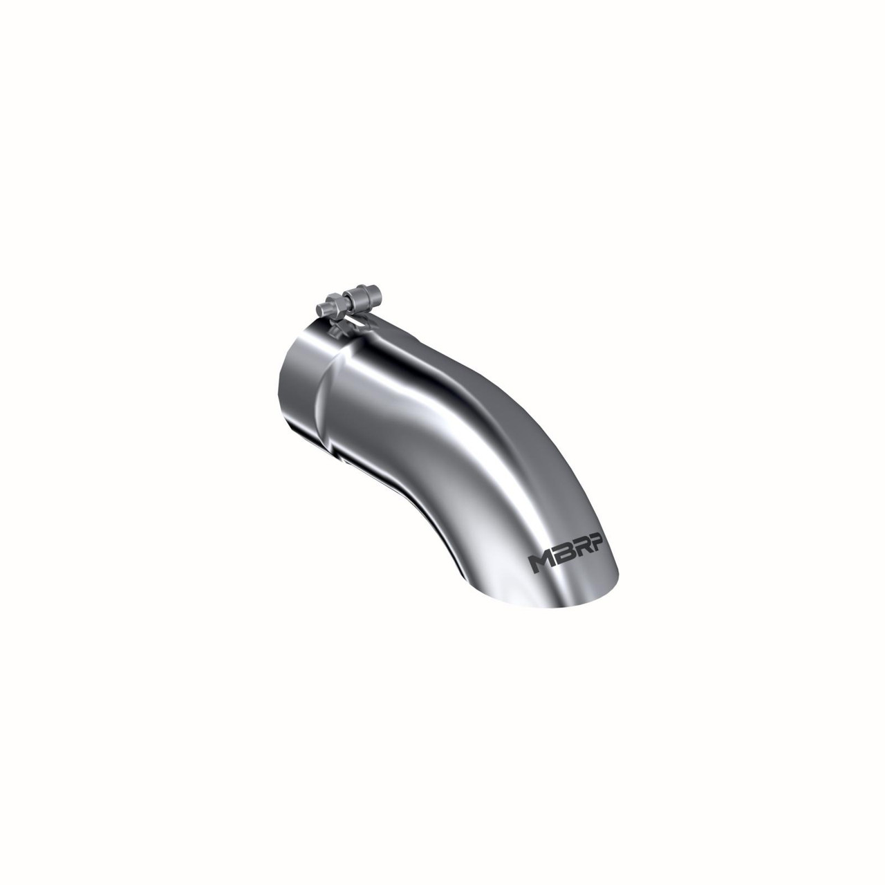 MBRP T5081 PRO SERIES DIESEL EXHAUST TIP — 4" INLET, 4" OD TURN DOWN, 12" LENGTH