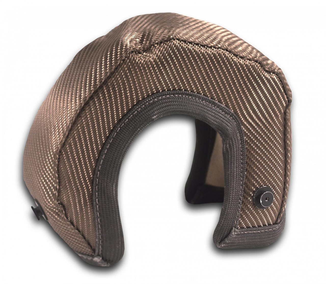 THERMO TEC 15044 TURBO HEAT SHIELD T4 CARBON FIBER COLOR KIT