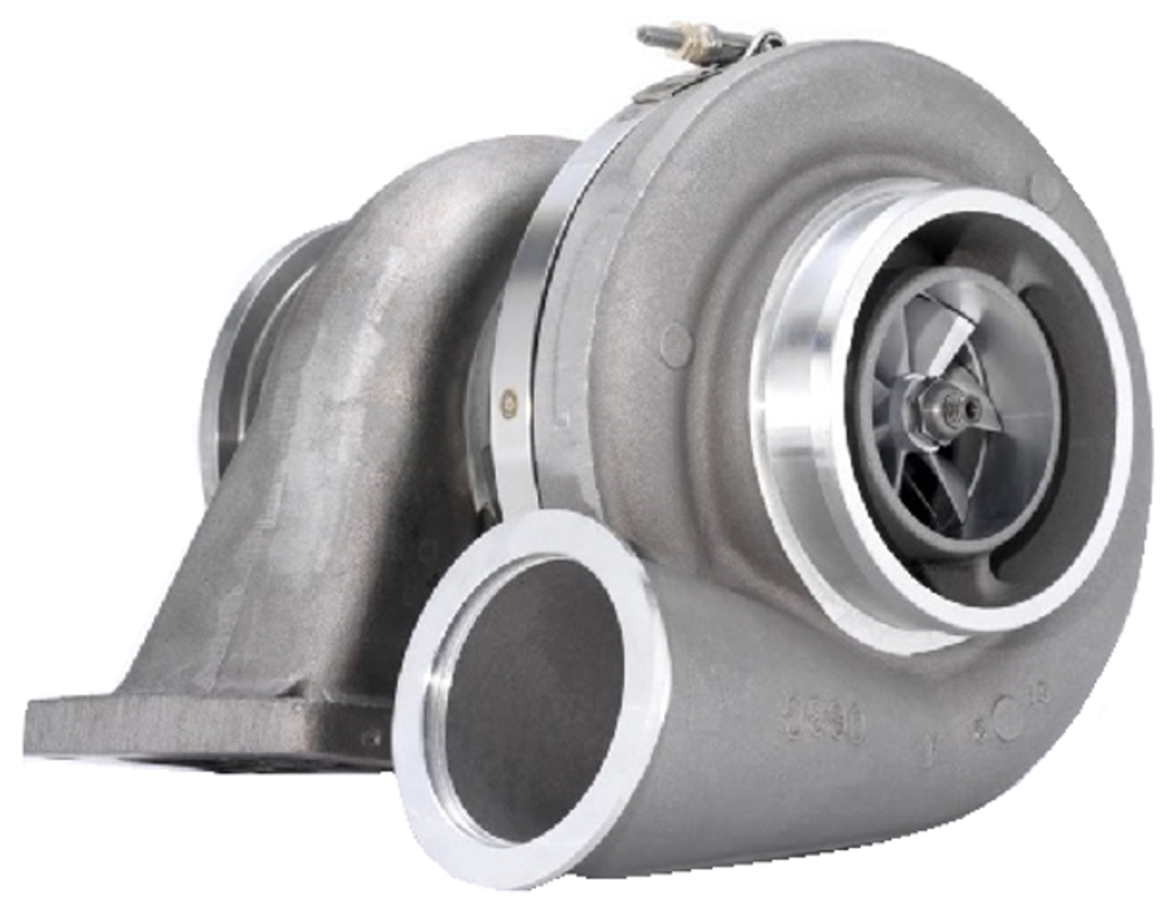 BORGWARNER 169011 S400SX4 TURBOCHARGER — S470/83, 1.58 A/R T6 TWIN-SCROLL