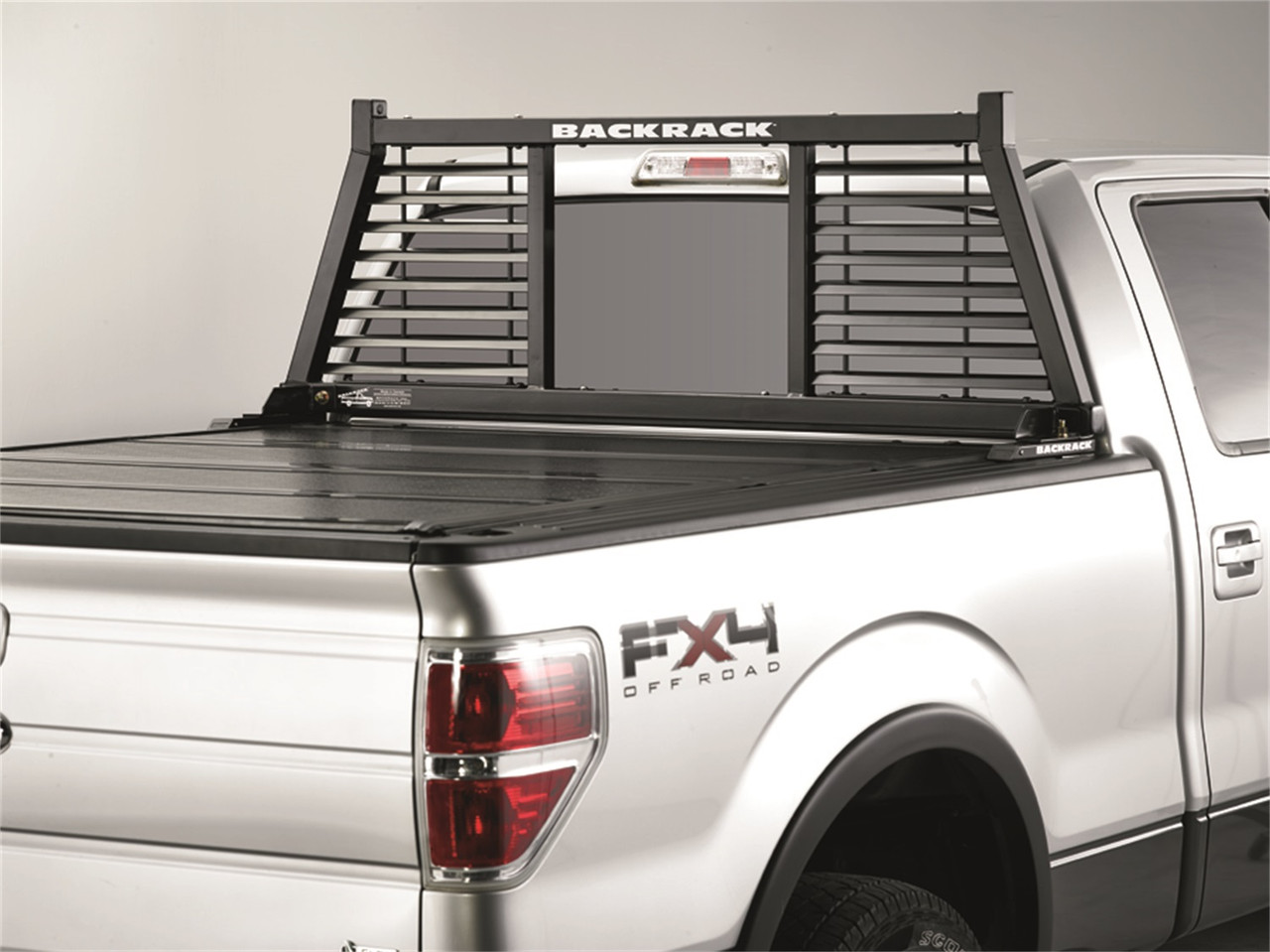 BACKRACK 147LV 99-23 FORD F250/350/450 HALF LOUVERED RACK FRAME ONLY REQUIRES HARDWARE