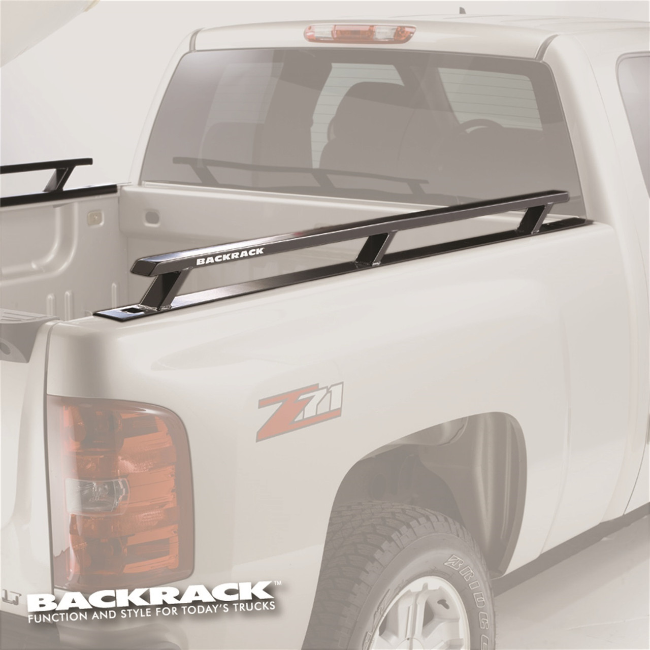 BACKRACK 65521 2017+ SUPERDUTY ALUMINUM 6.5FT BED SIDERAILS - STANDARD