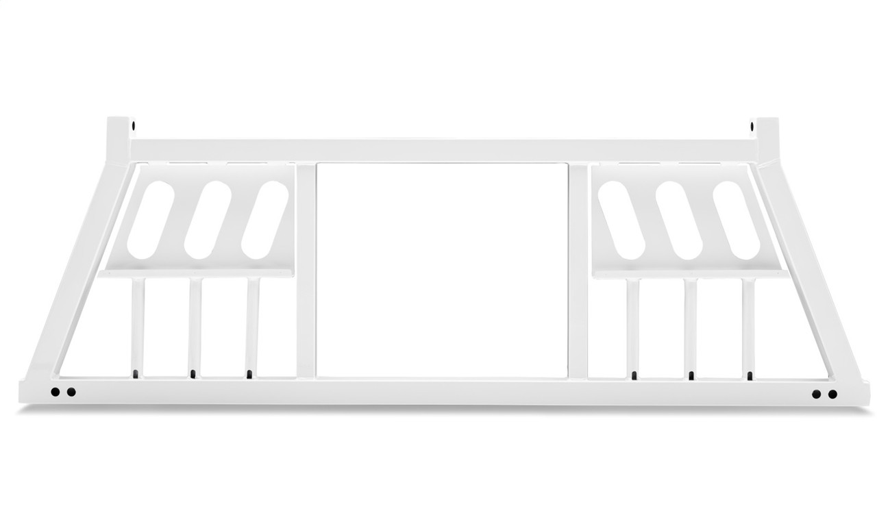 BACKRACK 149TLW 19-23 CHEV/GMC SILVERADO/SIERRA 1500 (NW BDY) THREE LIGHT RACK FRAME ONLY (REQ. HW) - WHITE BACKRACK 149TLW 19-23 CHEV/GMC SILVERADO/SIERRA 1500 (NW BDY) THREE LIGHT RACK FRAME ONLY (REQ. HW) - WHITE