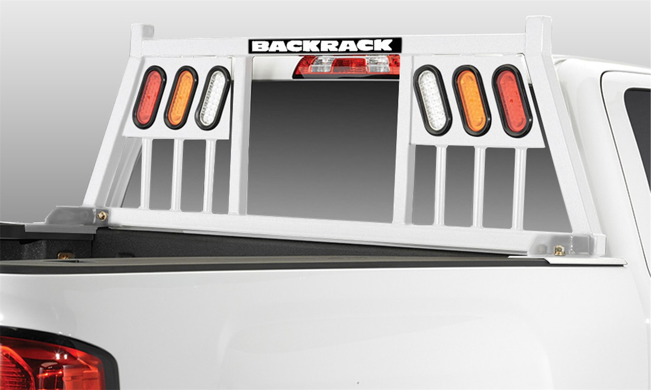 BACKRACK 147TLW 99-22 FORD F-250/350/450 SD THREE LIGHT RACK FRAME ONLY (REQ. HW) - WHITE BACKRACK 147TLW 99-22 FORD F-250/350/450 SD THREE LIGHT RACK FRAME ONLY (REQ. HW) - WHITE