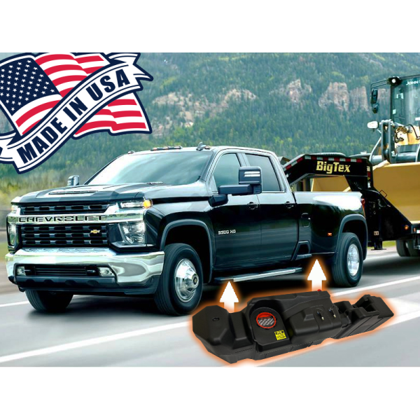 TITAN 7010320 60 GALLON MID-SHIP REPLACEMENT FUEL TANK FOR 2020-2024 GM 2500/3500HD CCLB WITH DURAMAX DIESEL