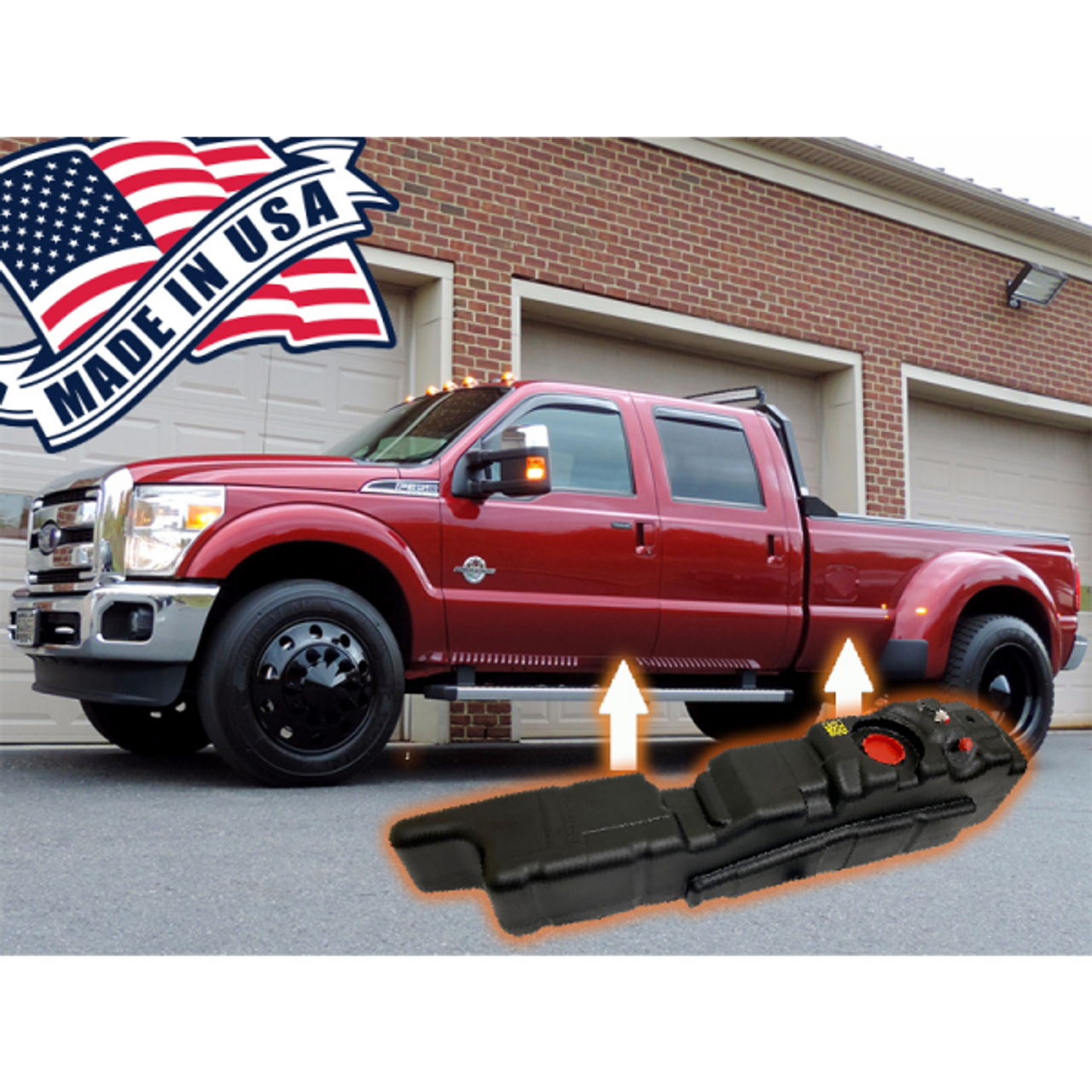 TITAN 7020311 65 GALLON MID-SHIP REPLACEMENT FUEL TANK FOR 2011-2016 FORD F350/F450/F550 SUPERDUTY CCLB WITH POWERSTROKE ENGINE TITAN 7020311 65 GALLON MID-SHIP REPLACEMENT FUEL TANK FOR 2011-2016 FORD F350/F450/F550 SUPERDUTY CCLB WITH POWERSTROKE ENGINE