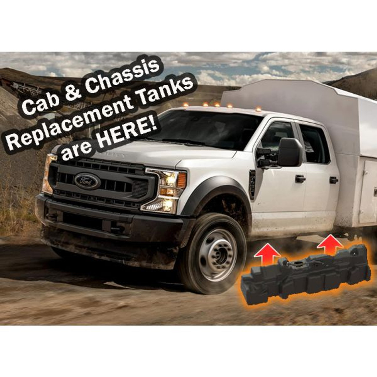 TITAN 7020417 40 GALLON MID-SHIP REPLACEMENT FUEL TANK FOR 2017-2022 FORD F350/F450/F550 SUPERDUTY WITH POWERSTROKE ENGINE TITAN 7020417 40 GALLON MID-SHIP REPLACEMENT FUEL TANK FOR 2017-2022 FORD F350/F450/F550 SUPERDUTY WITH POWERSTROKE ENGINE