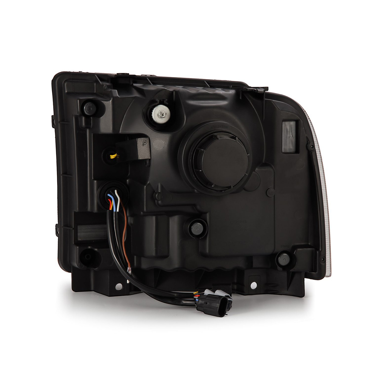 ALPHAREX 880316 05-07 FORD SUPER DUTY/EXCURSION LUXX-SERIES LED PROJECTOR HEADLIGHTS - ALPHA-BLACK