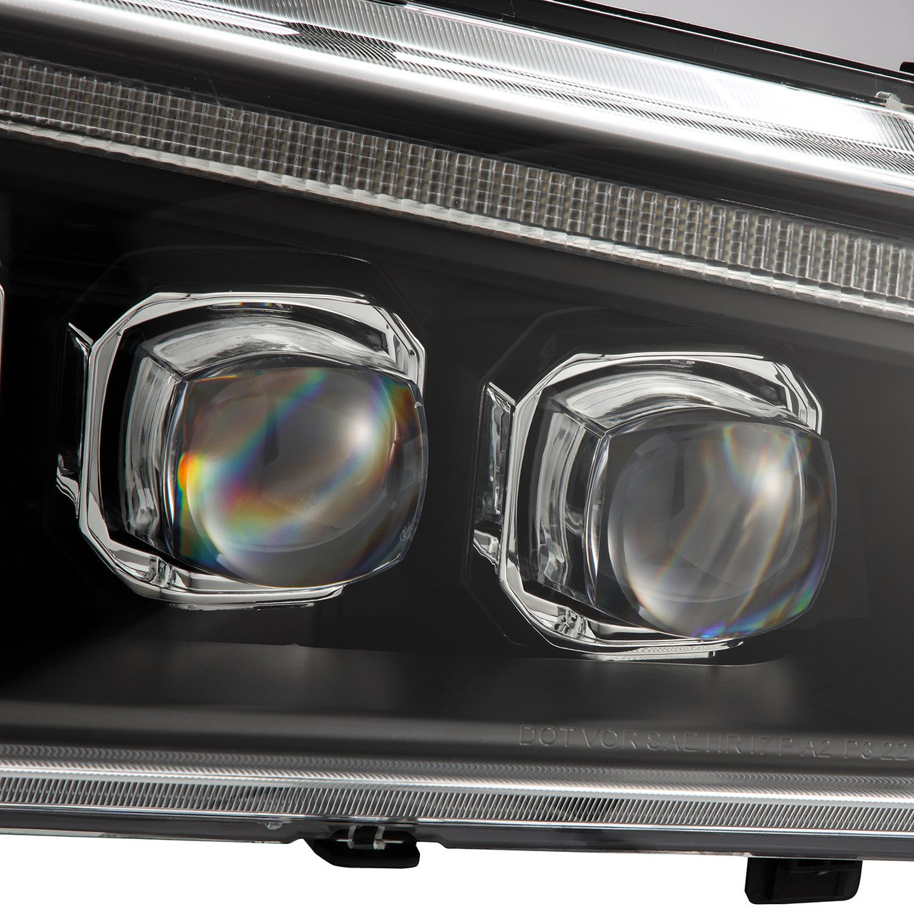 ALPHAREX 880256 03-06 CHEVY SILVERADO 1500/2500HD/3500HD/AVALANCHE BLACK NOVA LED PROJ HEADLIGHTS