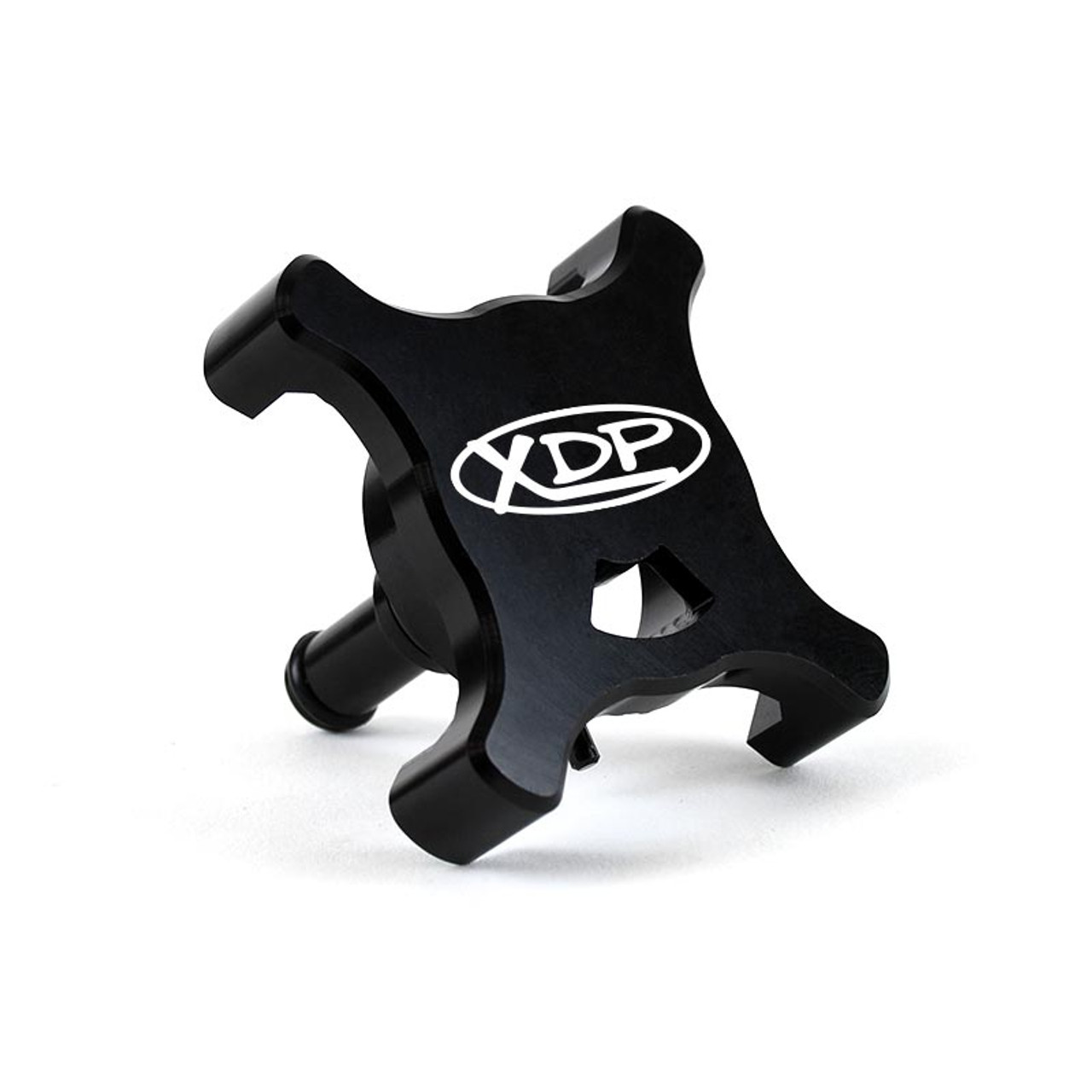 XDP XD415 BILLET ALUMINUM FUEL DRAIN VALVE FOR 17-20 FORD SUPERDUTY WITH 6.7L POWERSTROKE ENGINE