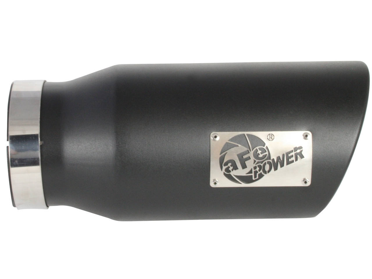 AFE 49T50701-B15 MACH FORCE-XP 5" 409 STAINLESS STEEL BOLT-ON EXHAUST TIP 5"" X 7" X 15"