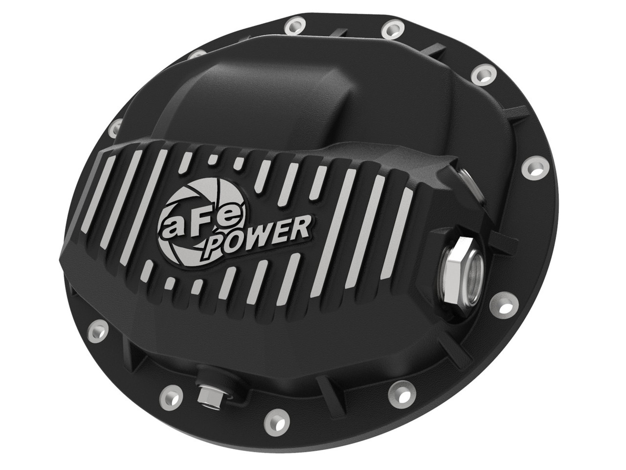 AFE 46-70402 PRO SERIES FRONT AAM 9.25-12 DIFFERENTIAL COVER BLACK W/ MACHINED FOR 13-20 RAM 2500/3500 AFE 46-70402 PRO SERIES FRONT AAM 9.25-12 DIFFERENTIAL COVER BLACK W/ MACHINED FOR 13-20 RAM 2500/3500