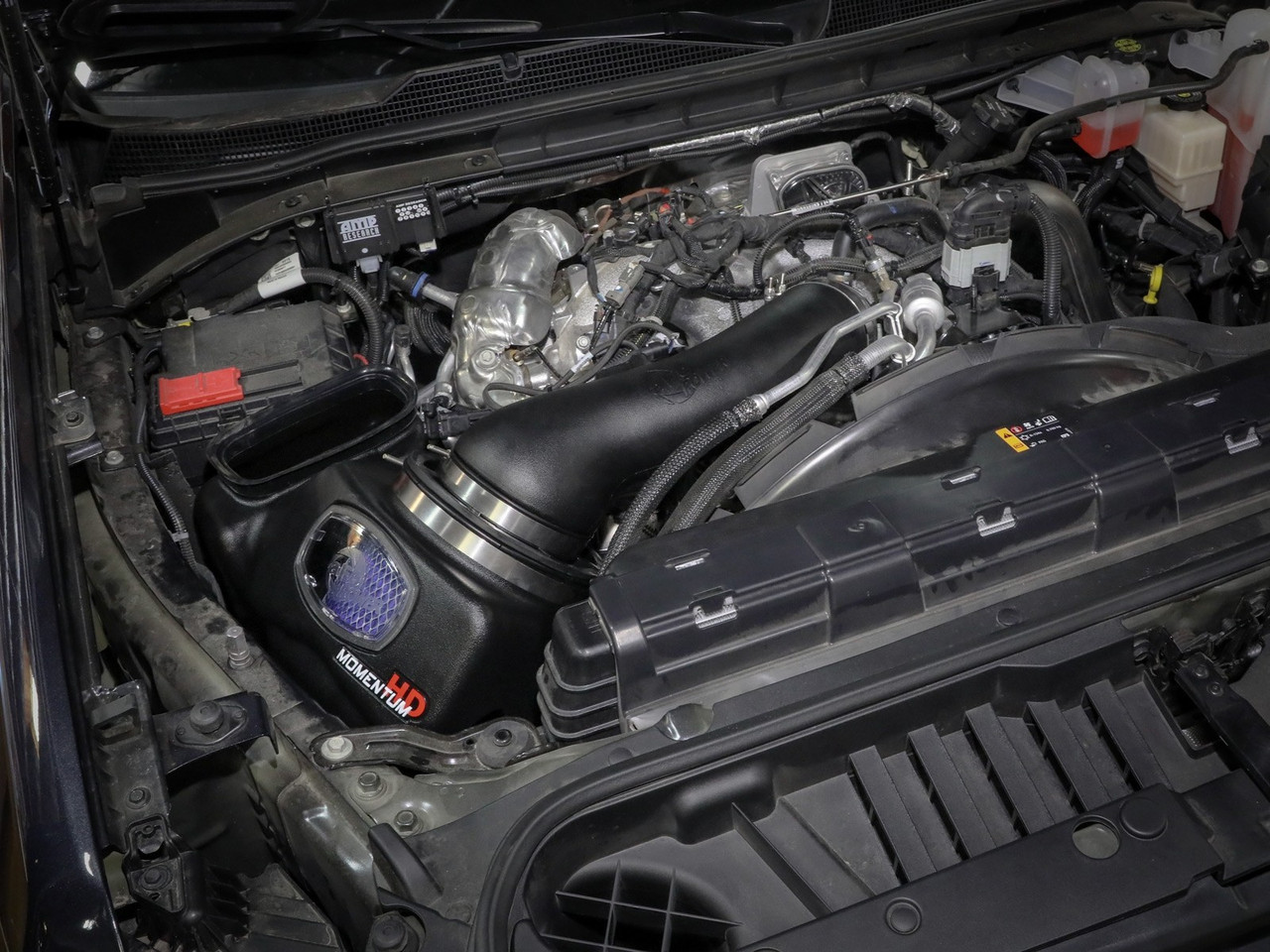 AFE 50-70056T MOMENTUM HD COLD AIR INTAKE SYSTEM W/PRO 10R FILTER FOR 20-23 GM DURAMAX 6.6L