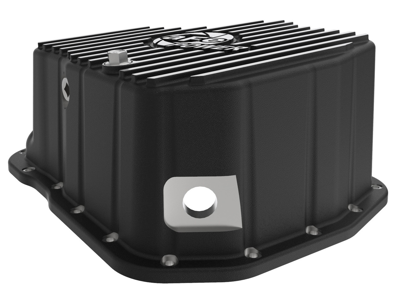 AFE 46-71070B PRO SERIES ENGINE OIL PAN BLACK W/ MACHINED FOR 01-10 GM DURAMAX 6.6L AFE 46-71070B PRO SERIES ENGINE OIL PAN BLACK W/ MACHINED FOR 01-10 GM DURAMAX 6.6L