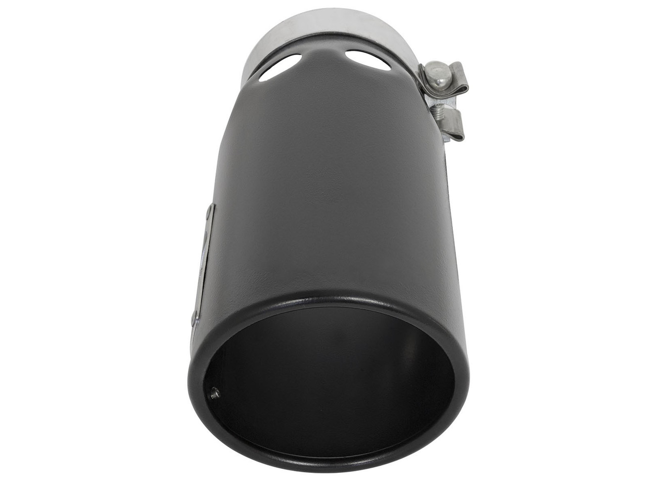 AFE 49T50601-B161 MACH FORCE-XP 5" 409 STAINLESS STEEL INTERCOOLED EXHAUST TIP 5"" X 6" OUT X 16" L BOLT-ON