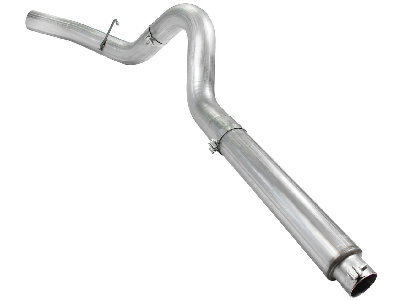 AFE 49-03054 ATLAS 5" ALUMINIZED STEEL DPF-BACK EXHAUST SYSTEM FOR 08-10 FORD 6.4L POWERSTROKE
