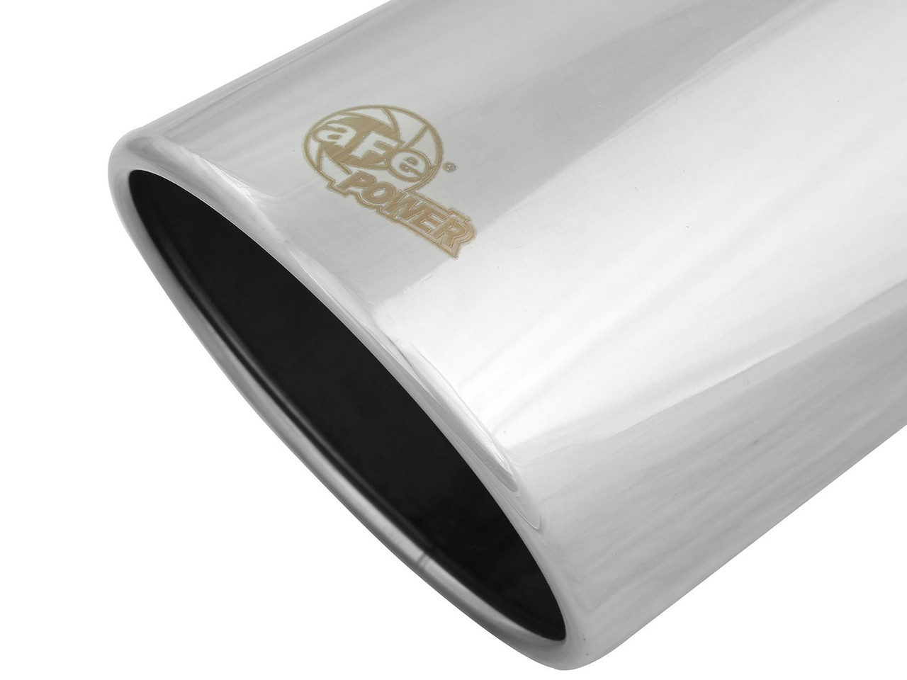 AFE 49T50604-P12 MACH FORCE-XP 5" 304 STAINLESS STEEL EXHAUST TIP 5"" X 6" OUT X 12" L BOLT-ON