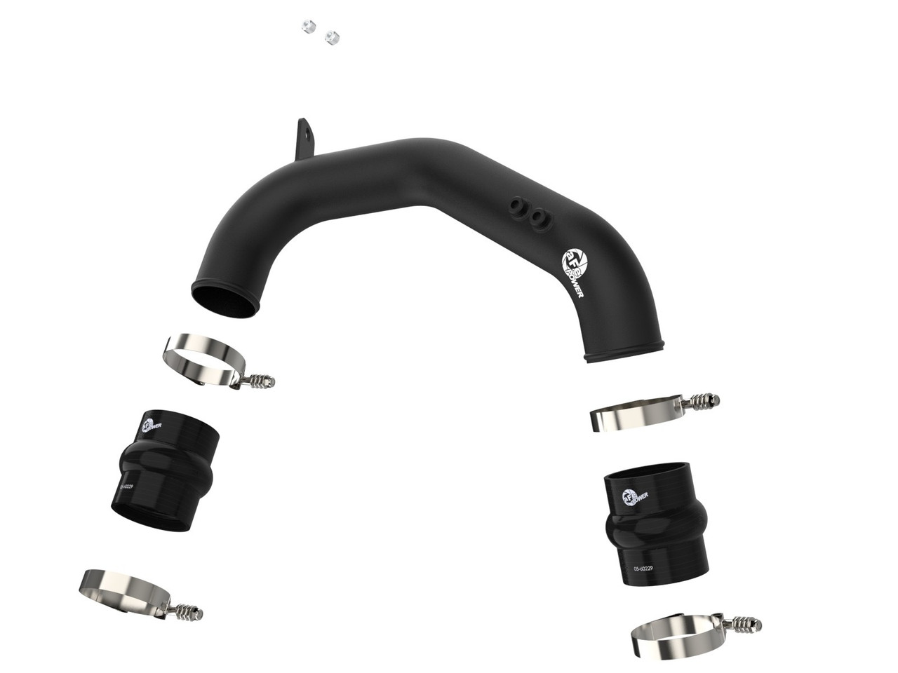 AFE 46-20078 BLADERUNNER 3" ALUMINUM COLD CHARGE PIPE BLACK FOR 08-10 FORD 6.4L POWERSTROKE AFE 46-20078 BLADERUNNER 3" ALUMINUM COLD CHARGE PIPE BLACK FOR 08-10 FORD 6.4L POWERSTROKE
