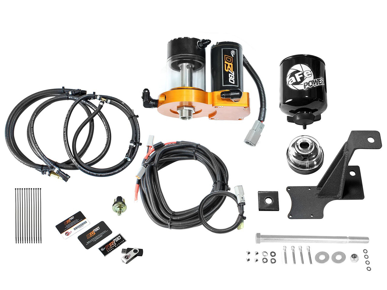 AFE 42-12032 DFS780 FUEL SYSTEM - BOOST ACTIVATED FOR 05-10 CUMMINS 5.9L/6.7L