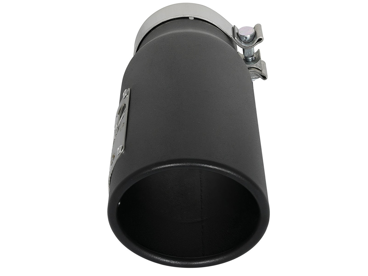 AFE 49T35451-B12 MACH FORCE-XP 409 STAINLESS STEEL CLAMP-ON EXHAUST TIP BLACK RIGHT 3-1/2" X 4-1/2" X 12" AFE 49T35451-B12 MACH FORCE-XP 409 STAINLESS STEEL CLAMP-ON EXHAUST TIP BLACK RIGHT 3-1/2" X 4-1/2" X 12"