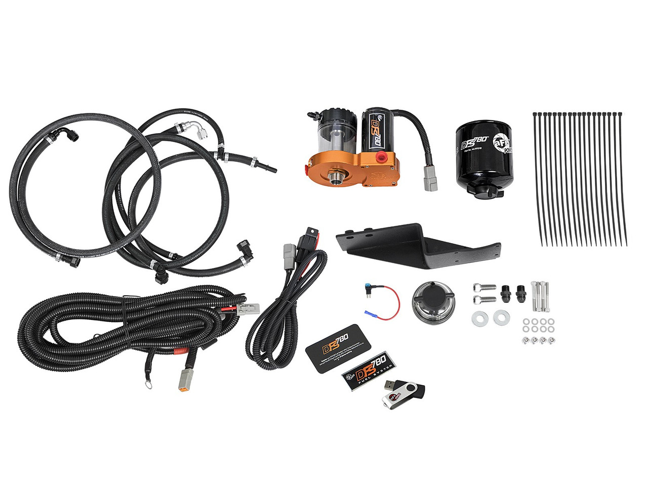 AFE 42-12041 DFS780 FUEL SYSTEM - FULL-TIME OPERATION FOR 14-18 ECODIESEL 3.0L AFE 42-12041 DFS780 FUEL SYSTEM - FULL-TIME OPERATION FOR 14-18 ECODIESEL 3.0L