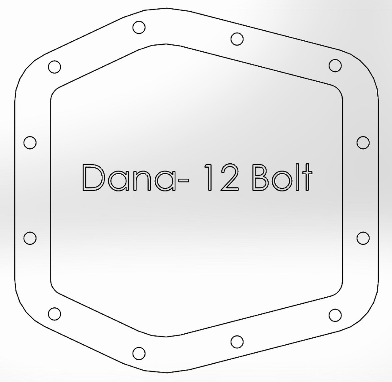 AFE 46-70302 PRO SERIES REAR DANA M220-12 DIFFERENTIAL COVER GM COLORADO/CANYON 15-20 L4/V6 (DANA M220-12)