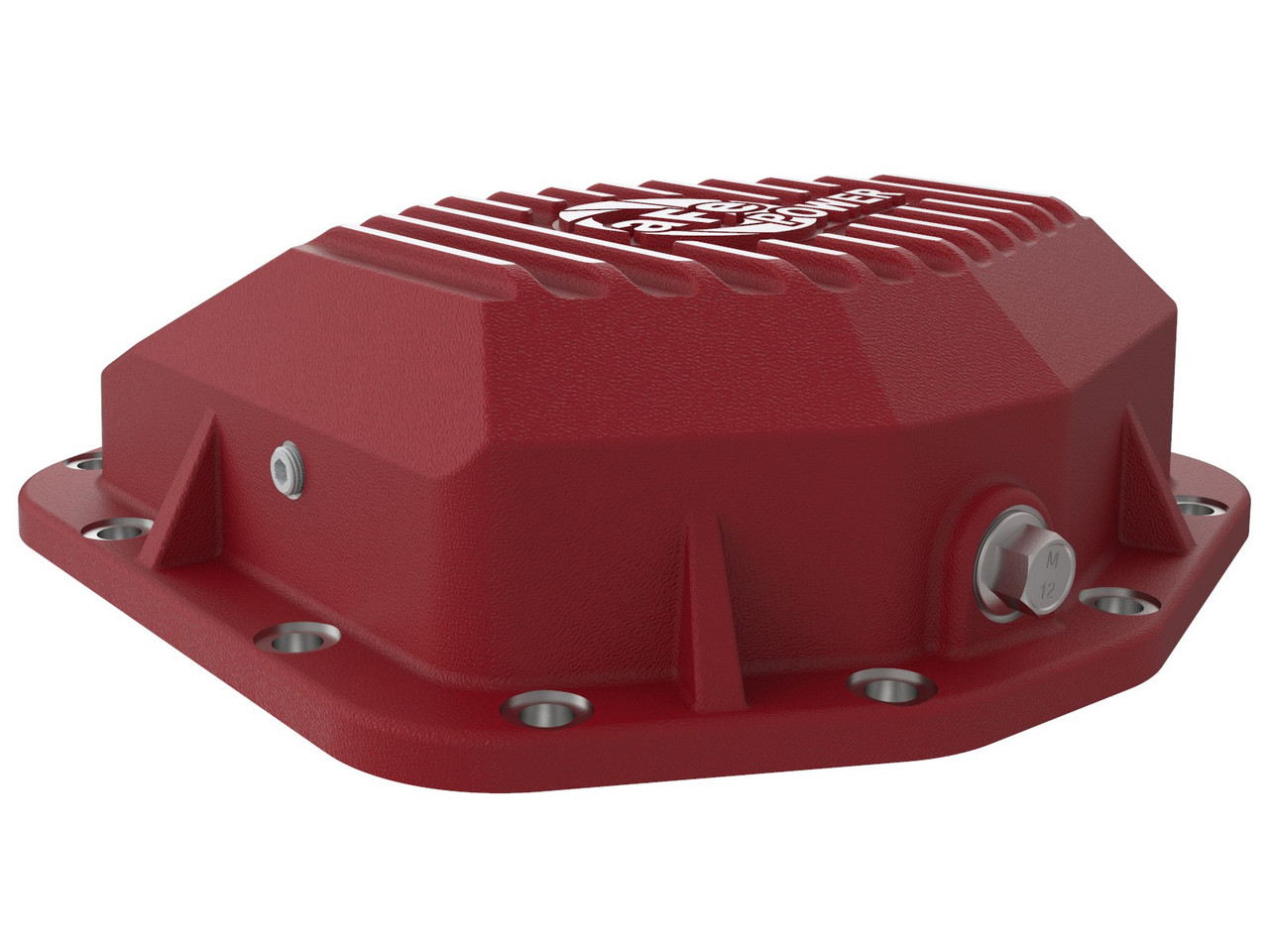 AFE 46-71190R PRO SERIES REAR DIFFERENTIAL COVER RED W/ MACHINED JEEP GLADIATOR (JT) 20-21 (DANA M220)