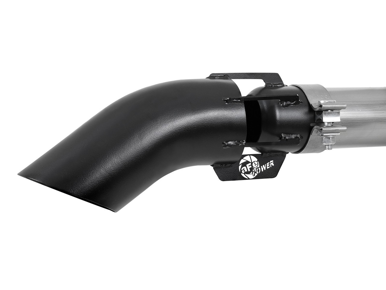 AFE 49-38094-B VULCAN SERIES 3" 304 STAINLESS DPF-BACK HI-TUCK EXHAUST SYSTEM W/ BLACK TIP FOR 21-23 JEEP 3.0L