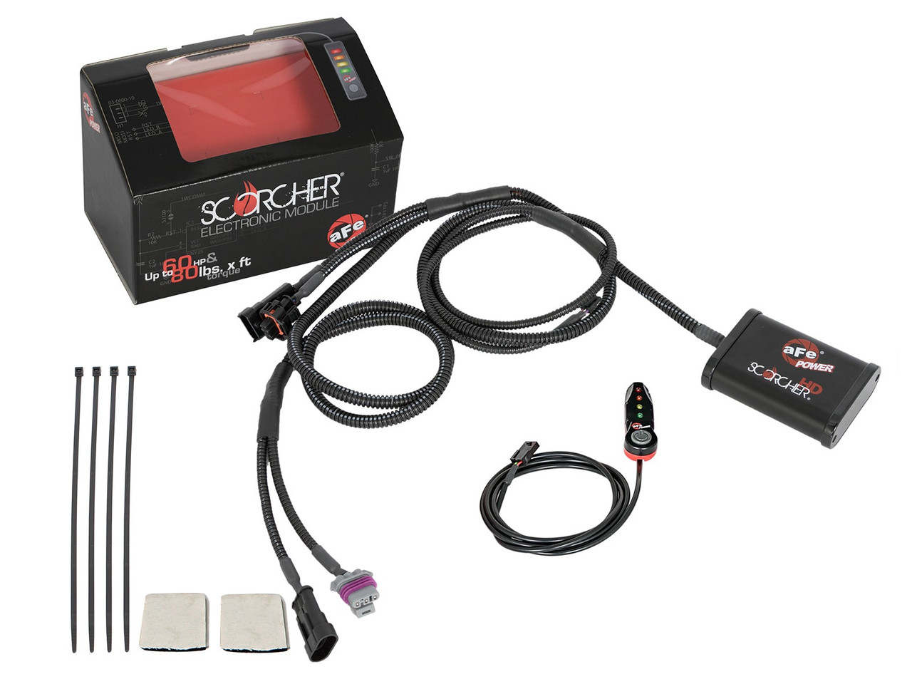 AFE 77-44005 SCORCHER HD POWER MODULE FOR 01-04 GM 6.6L DURAMAX