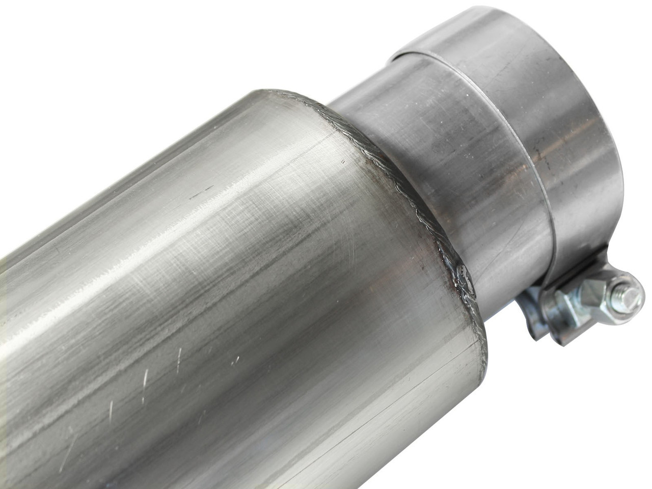 AFE 49-03054-B ATLAS 5" ALUMINIZED STEEL DPF-BACK EXHAUST SYSTEM FOR 08-10 FORD 6.4L POWERSTROKE