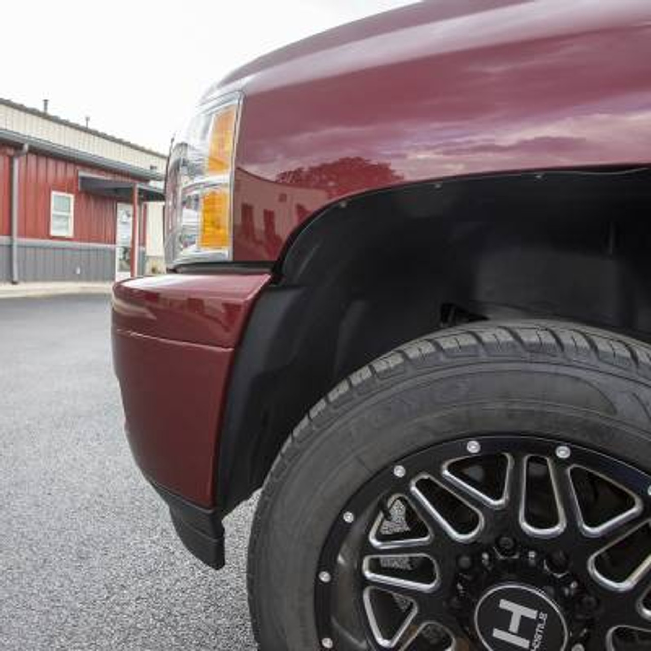 WEHRLI CUSTOM FAB WCF100401 2011-2014 CHEVROLET 2500/3500HD TRUCK 3/8 IN. FRONT BUMPER SPACER KIT